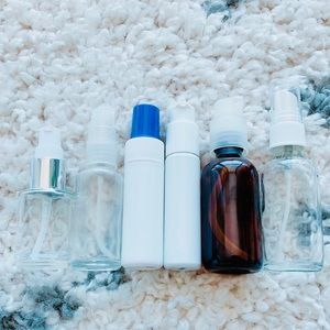 Travel Skin Care Bottles